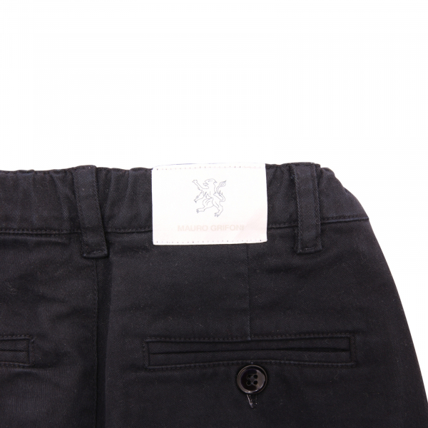 7009AP pantalone bimbo MAURO GRIFONI boy kid trousers blue