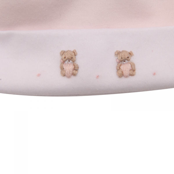 7034AR cuffia NASCITA bimba COMME SI COMME CA girl kids hat