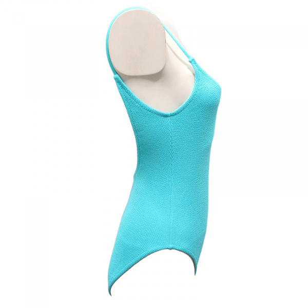 7040AI costume intero donna KONTATTO woman beachwear turquoise