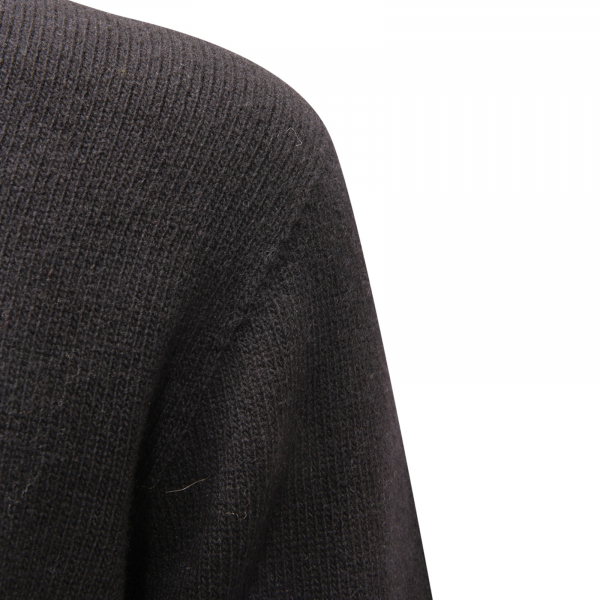 7061AQ maglione uomo ORIGINAL VINTAGE STYLE man wool/cashmere sweater black