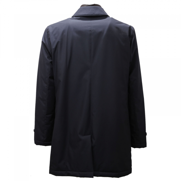 soprabito imbottito uomo FAY blue padded coat jacket man
