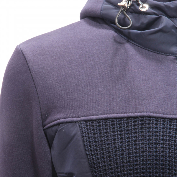 7084AO maglione uomo PREMIUM MOOD DENIM SUPERIOR man sweater blue