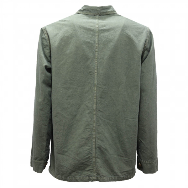 7086AH giubbotto uomo ORIGINAL VINTAGE STYLE green cotton jacket man