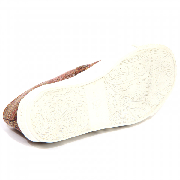 7111AG slip on donna ETRO fabric paisley shoes woman