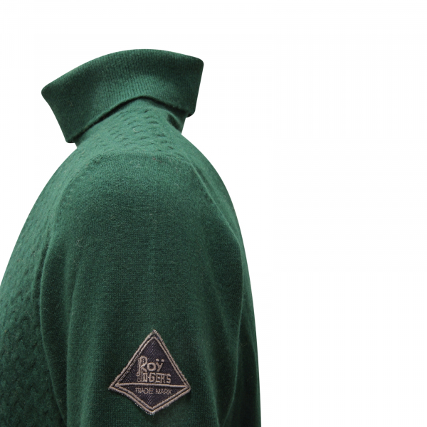 7116AQ  dolcevita uomo ROY ROGER'S man turtlenek green