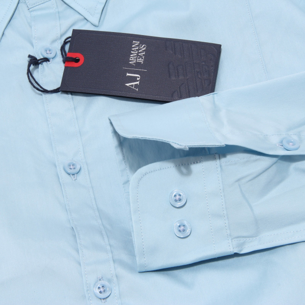 7130U camicia uomo ARMANI JEANS FITTED shirt men