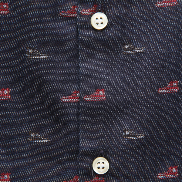 7163AR camicia uomo GMF 965 man shirt blue