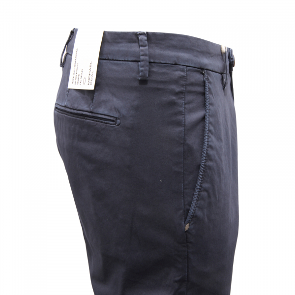 7183AS pantalone uomo MICHAEL COAL CAPRI man trousers blue