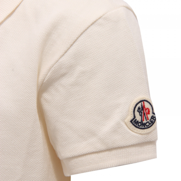 7201Y polo girl MONCLER bimba maglia polo t-shirt white