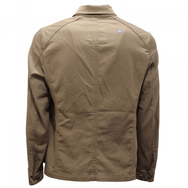 7202AH giubbotto uomo OFFICINA 36 green cotton field jacket man