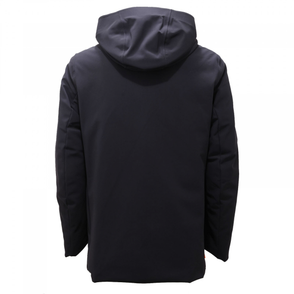 7210AE giubbotto uomo RRD WINTER PARKA MDM dark blue down padded jacket man