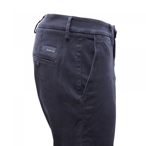7216AZ PANTALONE UOMO TELERIA ZED ROBIN MAN TROUSERS BLUE