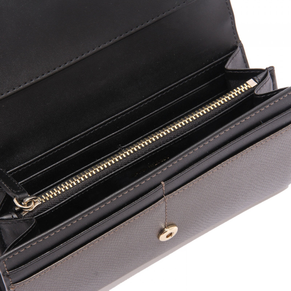 7221AF portafoglio donna EMPORIO ARMANI steel/black wallet portfolio women