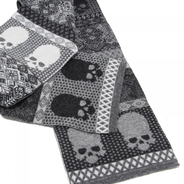 7231N sciarpa GEMMA. H UOMO grigio sciarpe uomo scarf men