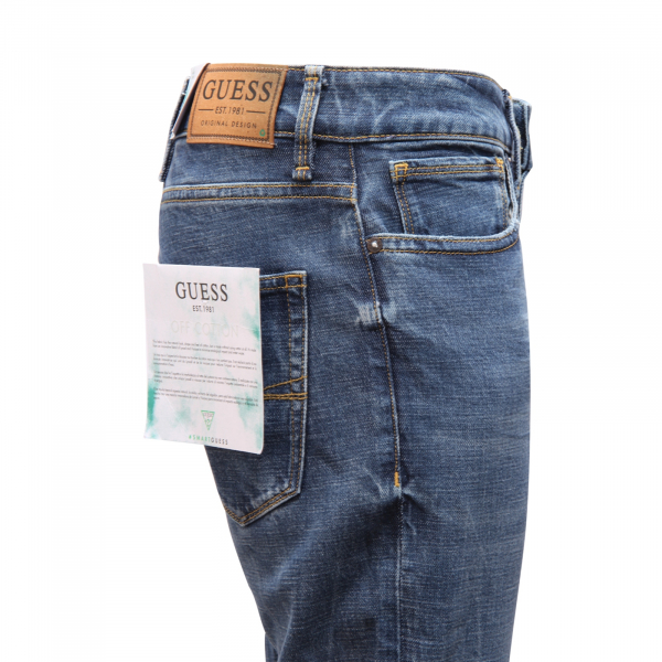 7255AZ JEANS UOMO GUESS ANGELS SLIM MAN TROUSERS