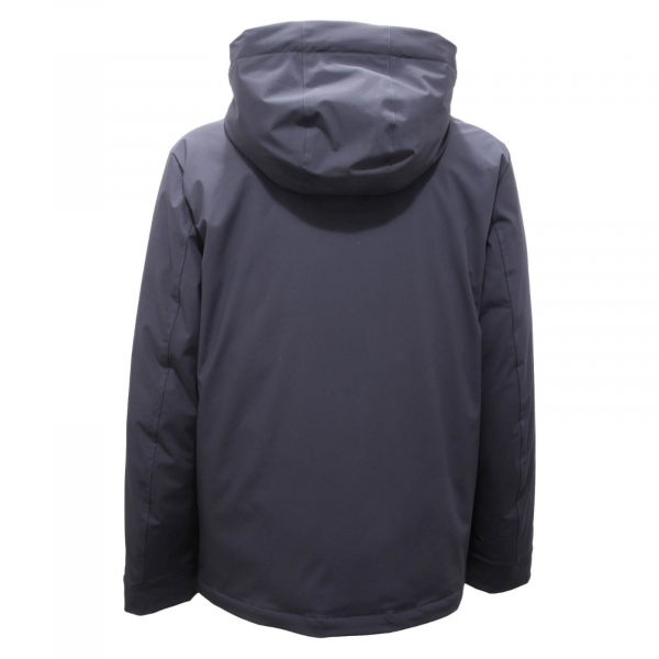 7290AI piumino uomo WOOLRICH STRETCH PACIFIC man down padded jacket blue