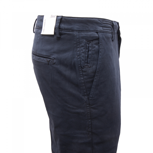 7290AS pantalone uomo YAN SIMMON STORY SLIM man trousers blue