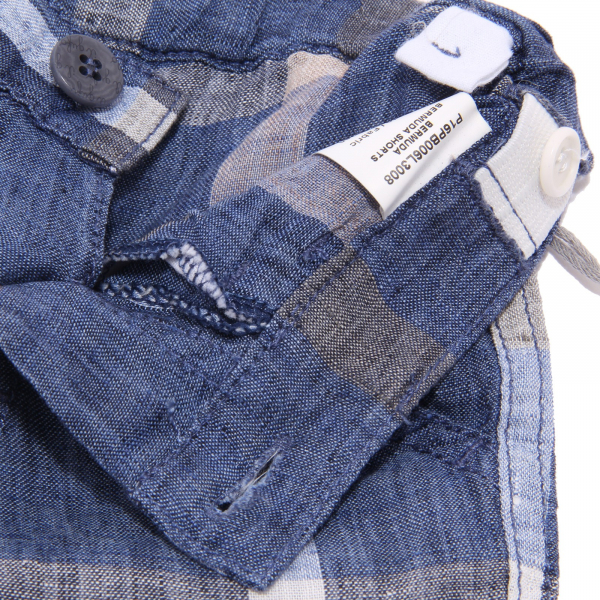 7304R bermuda bimbo IL GUFO lino short pant kid