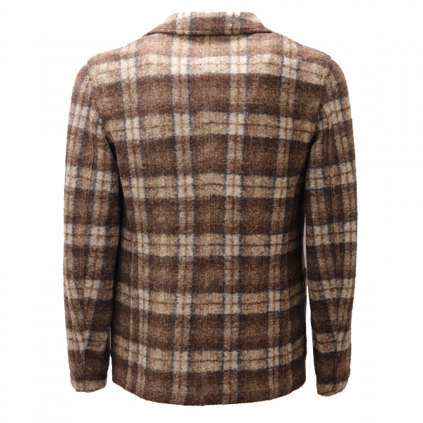 7305AD giacca uomo COPPER BY ALTEA light brown mix wool jersey jacket men