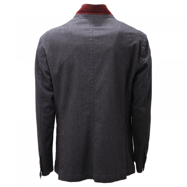 7311AD giacca uomo AT.P.CO grey cotton jacket men