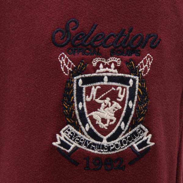 7336K    pantalone tuta uomo BEVERLY HILLS POLO CLUB bordeaux sweatpant man