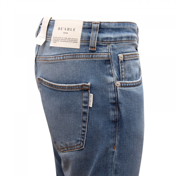 7357AV JEANS UOMO BE ABLE DAVIS SHORTER MAN TROUSERS