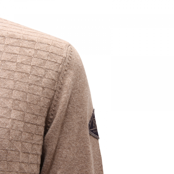 7364AQ maglione uomo ROY ROGERS KNITWEAR man wool blend sweater