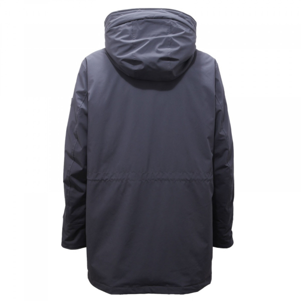 7373AI piumino uomo WOOLRICH man MOUNTAIN PARKA down padded jacket blue