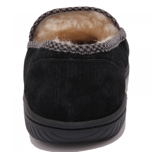 7374AA  (WITHOUT BOX) velluto black mocassino uomo UGG velvet loafer man