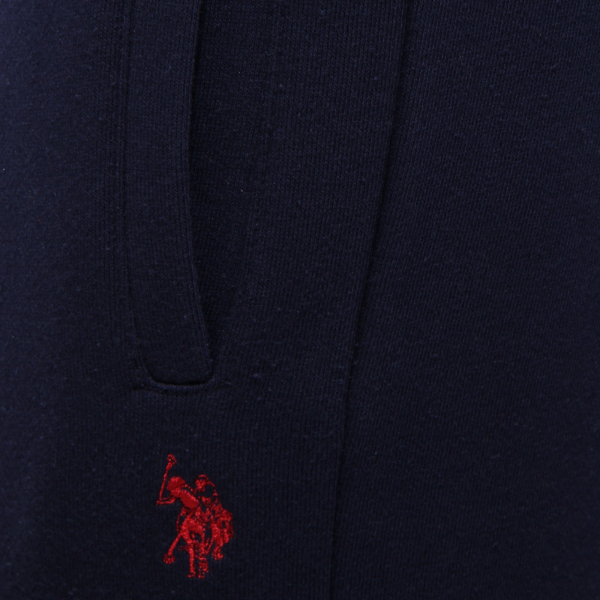 7374K pantalone tuta uomo U.S. POLO ASSN. blue heavy cotton sweatpant man