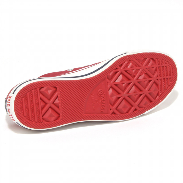 7376P sneaker CONVERSE ALL STAR rosso/bianco scarpa donna shoe woman