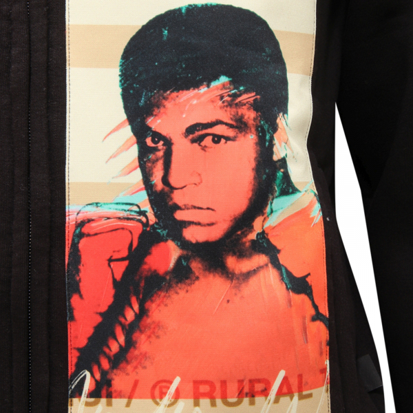 7378AQ felpa uomo KO SAMUI man full zip sweatshirt black