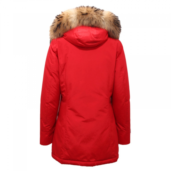 7388AI piumino donna WOOLRICH ARTIC PARKA woman down padded jacket red