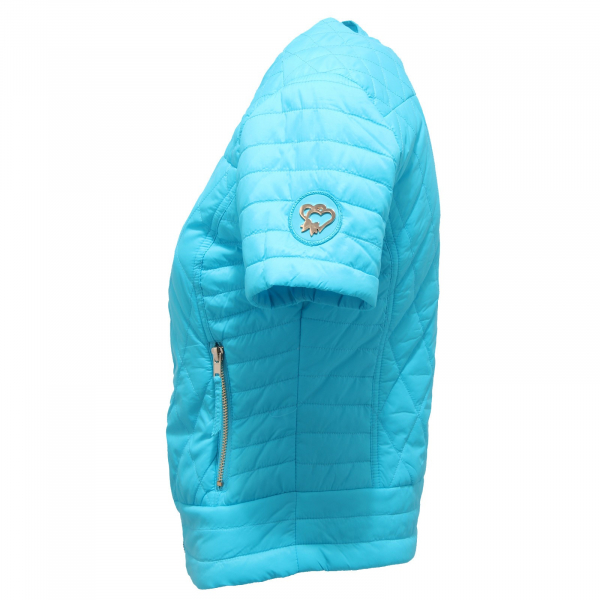 7388O giubbotto mezza manica MAISON ESPIN giubbotto donna jacket woman