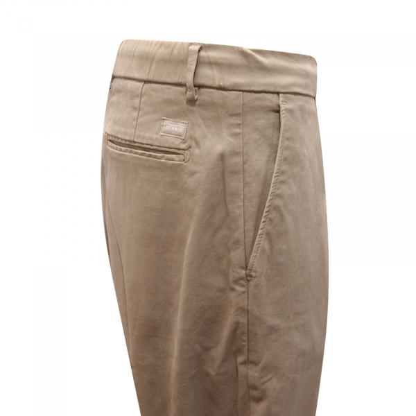 7395AV PANTALONE UOMO BE ABLE RICCARDO MAN TROUSERS KAKI