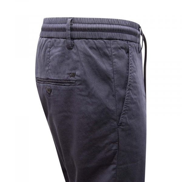 7401AQ pantalone uomo MASON'S TRAVEL man trousers blue