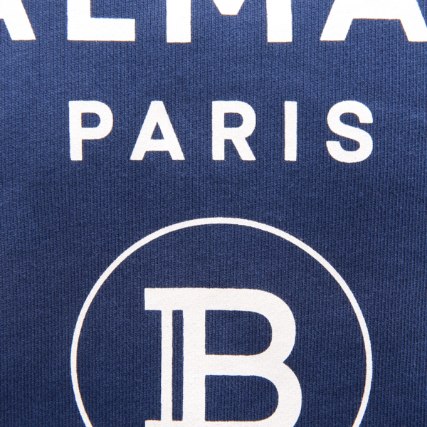 7420AP felpa bimbo BALMAIN boy kid sweatshirt blue