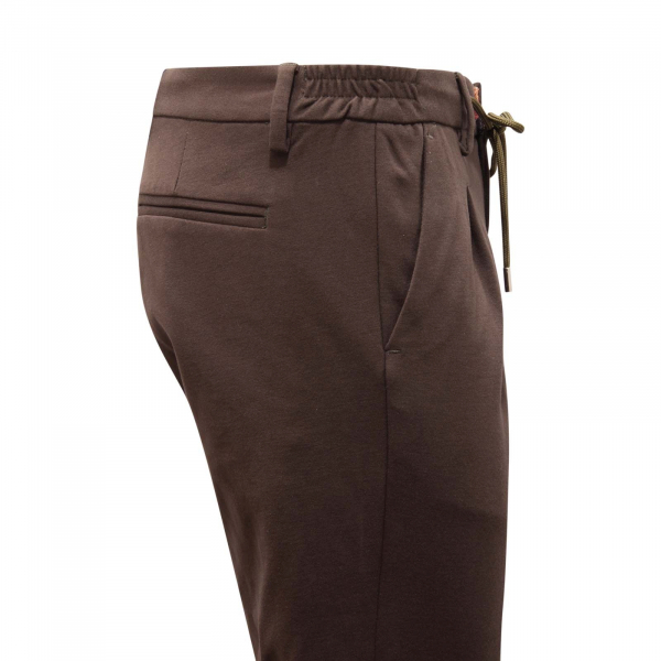 7454AQ pantalone uomo BOB man stretch strousers