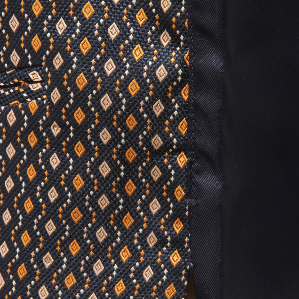 7455AL gilet uomo NO BRAND man silk waistcoat