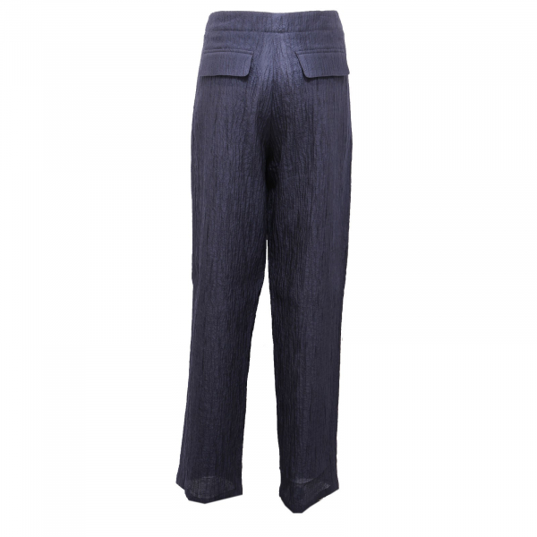 7496AF camicia pantalone donna EMPORIO ARMANI blue shirt/pant women