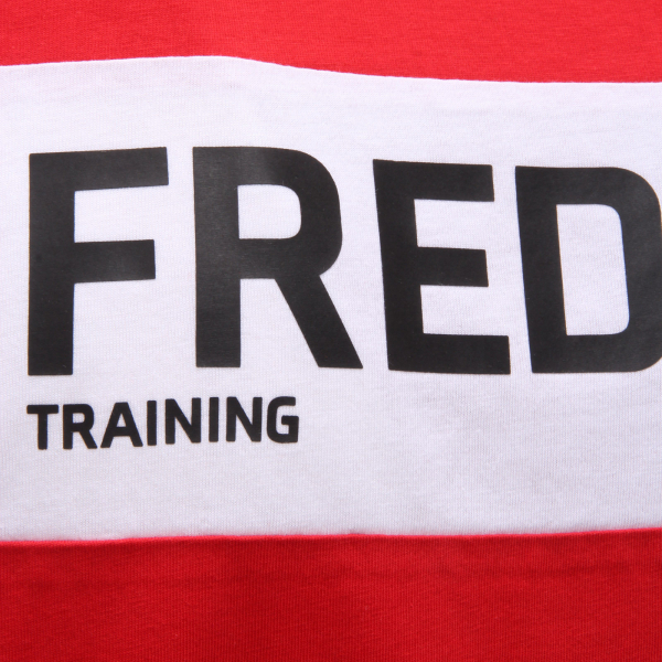 7496AG maglia uomo FREDDY red cotton printed t-shirt man