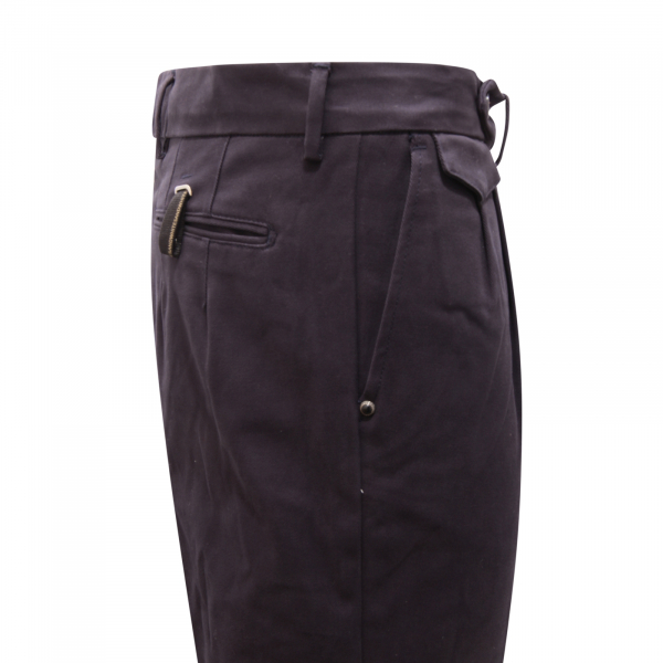 7502AU PANTALONE UOMO WHITE SAND LUKE MAN TROUSERS BLUE