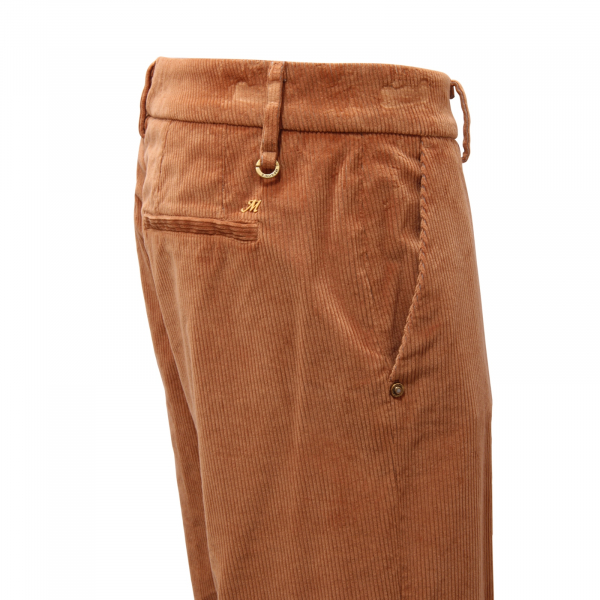 7521AZ PANTALONE VELLUTO DONNA MASON'S NEW YORK STRAIGHT WOMAN VELVET TROUSERS