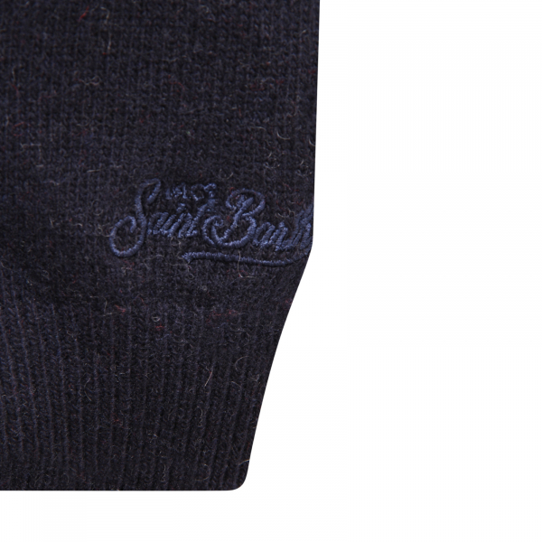 7549AP maglione bimbo MC2 SAINT BARTH CORTINA boy kid sweater