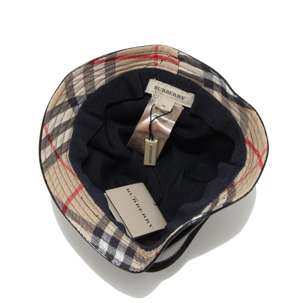 7570I cappello pioggia bimba nero BURBERRY cappelli hats kids