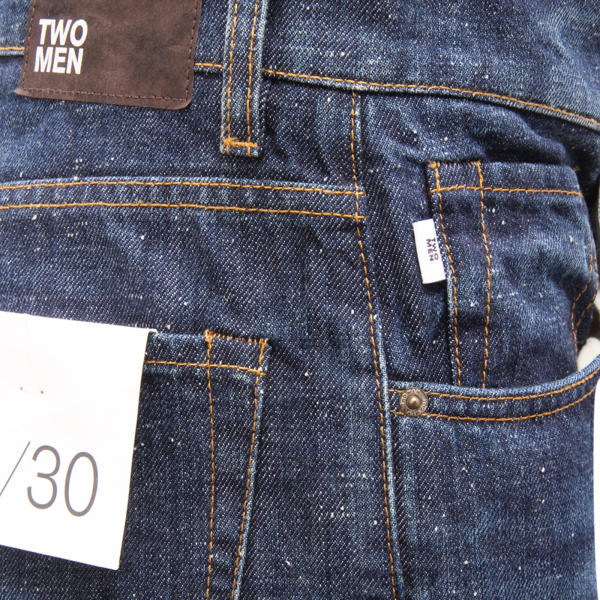 7574AU JEANS UOMO TWO MEN MAN DENIM TROUSERS 