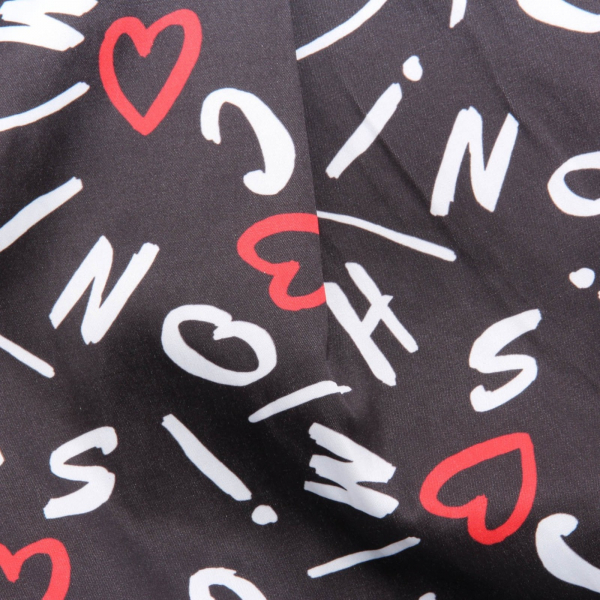 7580AH bermuda bimba MOSCHINO TEEN black shorts kids