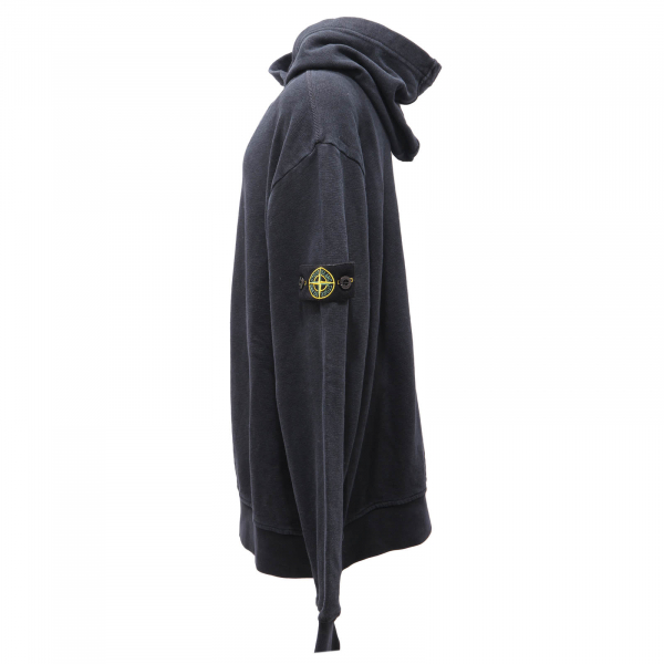 7596AO felpa bimbo STONE ISLAND JUNIOR boy sweatshirt black
