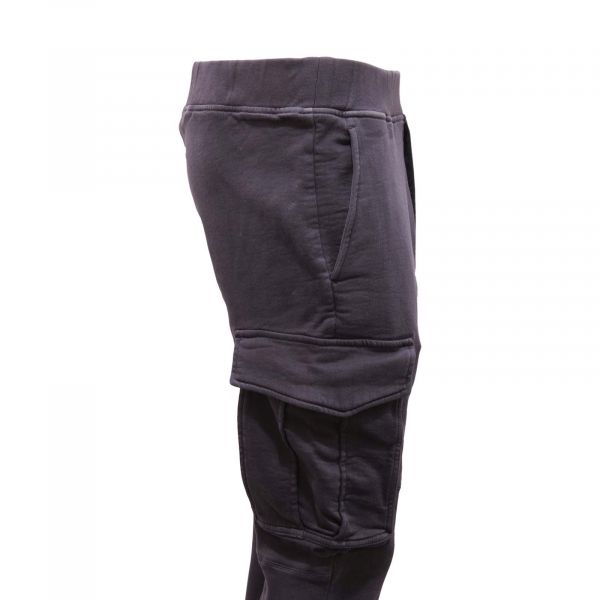 7601AQ  pantalone tuta cargo uomo DSQUARED2 man sweatpants blue