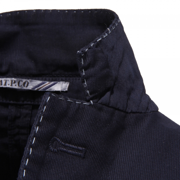 7609O giacca AT.P.CO. blu giacca EFFECT VINTAGE uomo jacket men TINTO IN CAPO